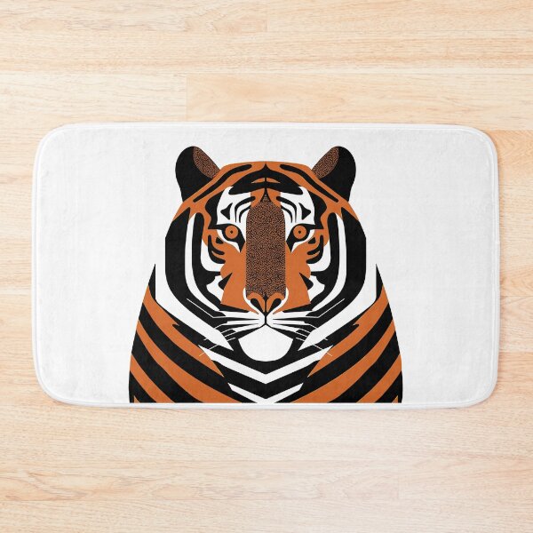 Item preview, geometric tiger designed and sold by Ztudio.