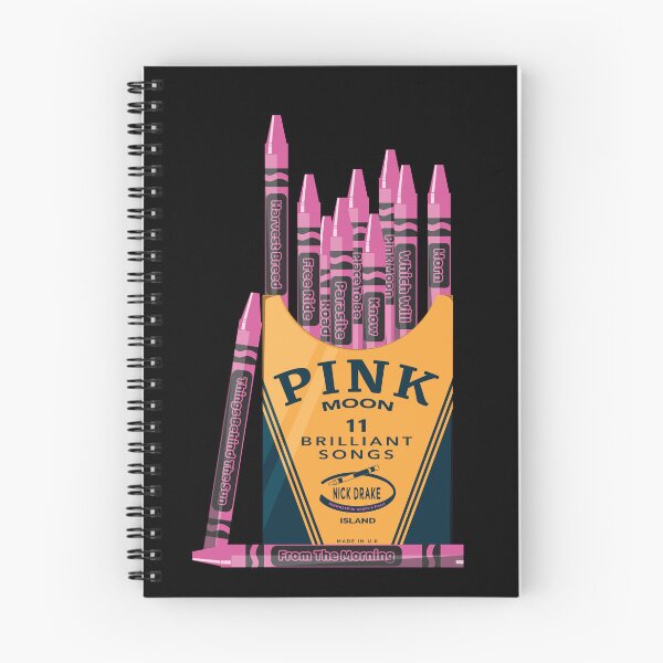 Item preview, Nick Drake Pink Moon Album Crayons designed and sold by Lick-Design.