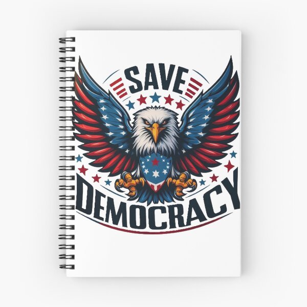Item preview, Save Democracy Eagle designed and sold by PaulHawkDesigne.