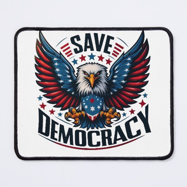 Item preview, Save Democracy Eagle designed and sold by PaulHawkDesigne.
