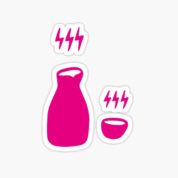 Artikel-Vorschau von Atsukan (heißer Sake) (Magenta), designt und verkauft von RYURAKUDO.