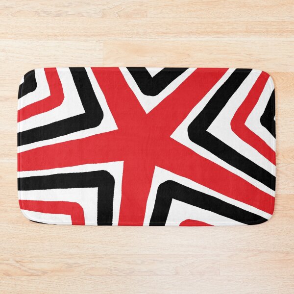 Item preview,  abstract star design, featuring strong red and black colors. designed and sold by HEMRO.
