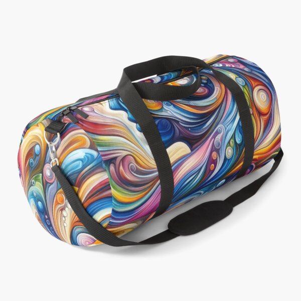 Item preview, Vibrant Swirls Abstract Art designed and sold by Sadia  Jannat.