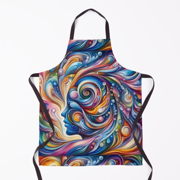 Item preview, Vibrant Swirls Abstract Art designed and sold by Sadia Jannat.