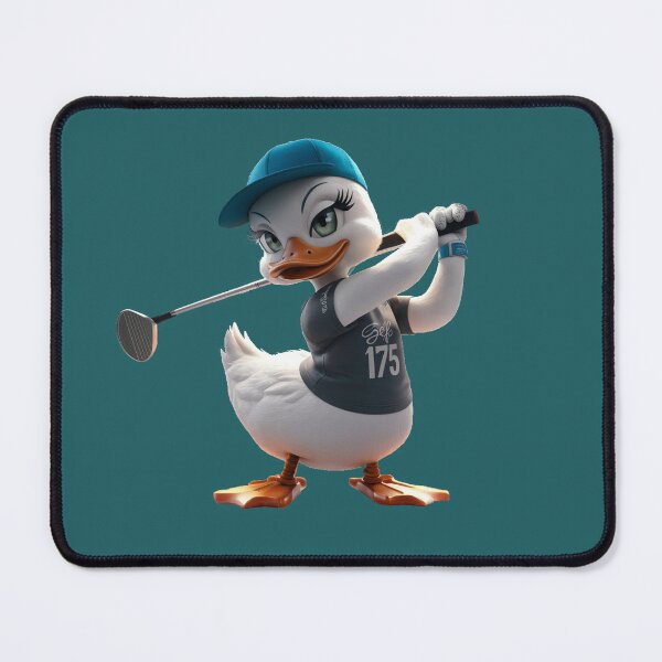 Item preview, A duck golfer athlete at the Olympics designed and sold by NiRia Spot.