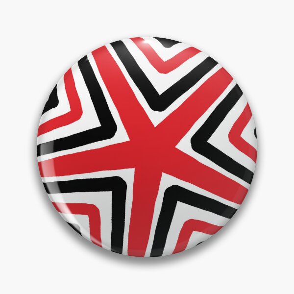 Item preview,  abstract star design, featuring strong red and black colors. designed and sold by HEMRO.