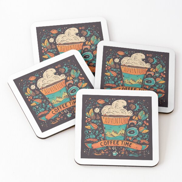 Item preview, Adventure Coffee Time! designed and sold by BeeG2024.