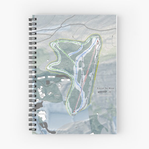 Item preview, Easton Ski Resort Trail Map designed and sold by Mapsynergy.