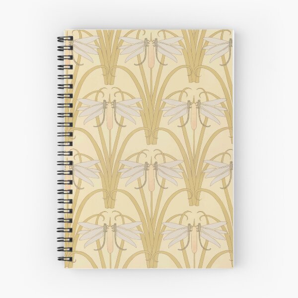Item preview, Art Nouveau Dragonfly and Cattail Design designed and sold by newnouveau.