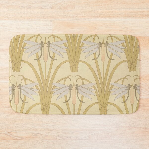 Item preview, Art Nouveau Dragonfly and Cattail Design designed and sold by newnouveau.