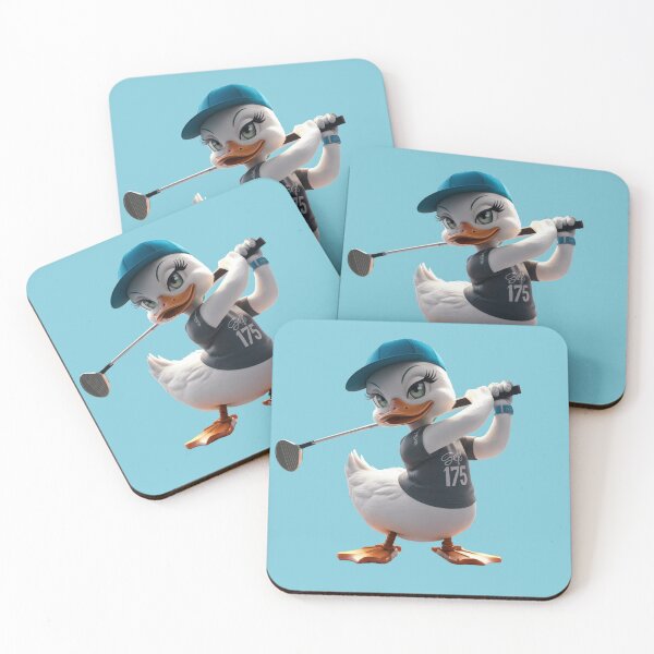 Item preview, A duck golfer athlete at the Olympics designed and sold by NiRia Spot.