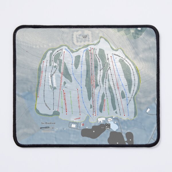 Item preview, Ski Bradford Resort Trail Map designed and sold by Mapsynergy.