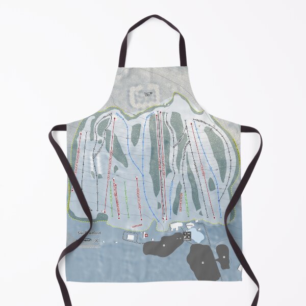 Item preview, Ski Bradford Resort Trail Map designed and sold by Mapsynergy.