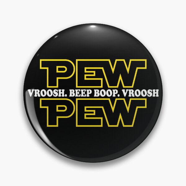 Item preview, Pew Pew Wars | Funny Sci-fi Space Star Noises designed and sold by ScienceCorner.