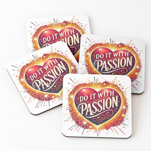 Item preview, Do it with Passion, heart designed and sold by FusiTink.