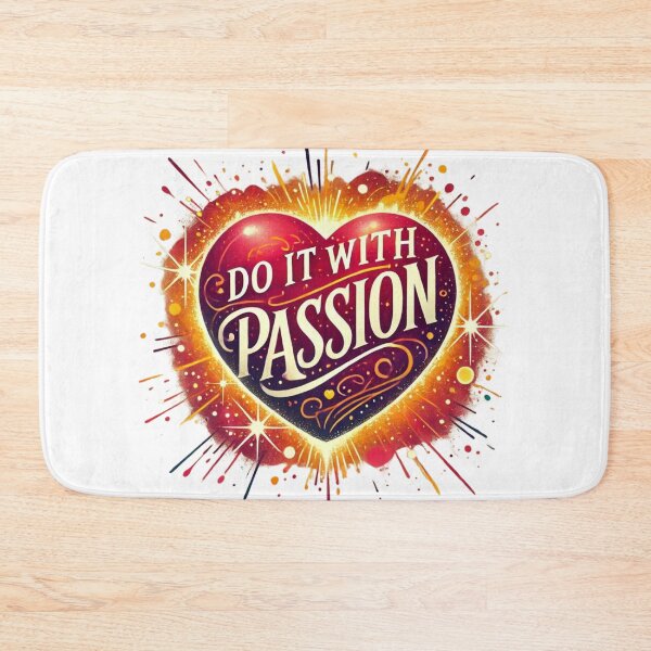 Item preview, Do it with Passion, heart designed and sold by FusiTink.