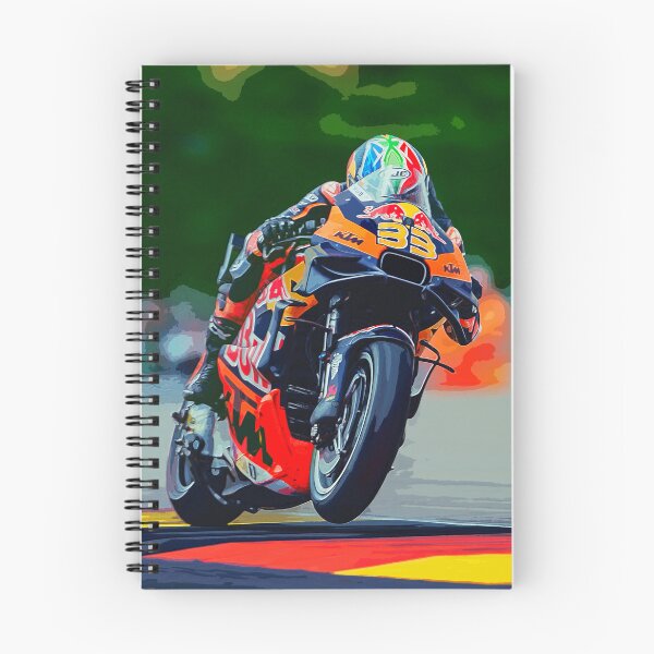 Item preview, Brad Binder hanging from his 2024 MotoGP motorcycle during the German Grand Prix watercolor designed and sold by Rodissimus1984.