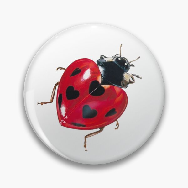 Item preview, heart shaped ladybug designed and sold by samidesigns78.