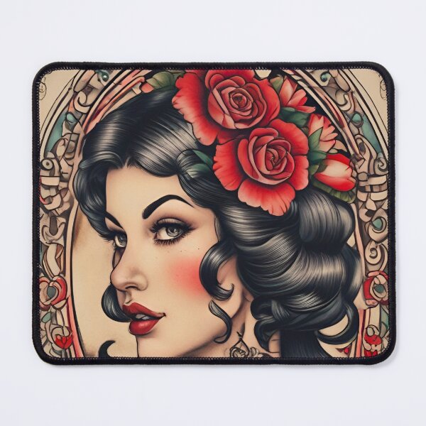 Item preview, Pinup Girl Tattoo designed and sold by MatrixTattoo.