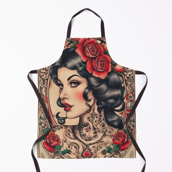 Item preview, Pinup Girl Tattoo designed and sold by MatrixTattoo.