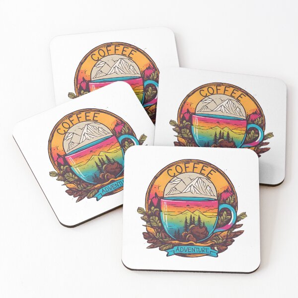 Item preview, Coffee Adventure - Color Mountain  designed and sold by BeeG2024.