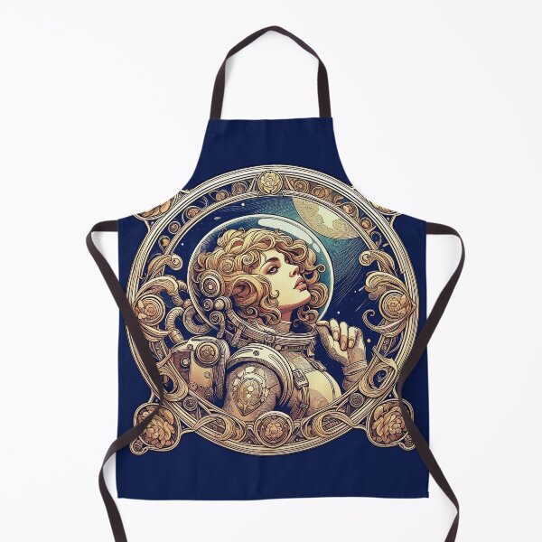 Item preview, Woman Astronaut - Art Nouveau designed and sold by deusrex007.