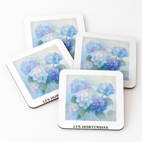 Aperçu de l'œuvre Les Hortensias créée et vendue par HarperSkye.