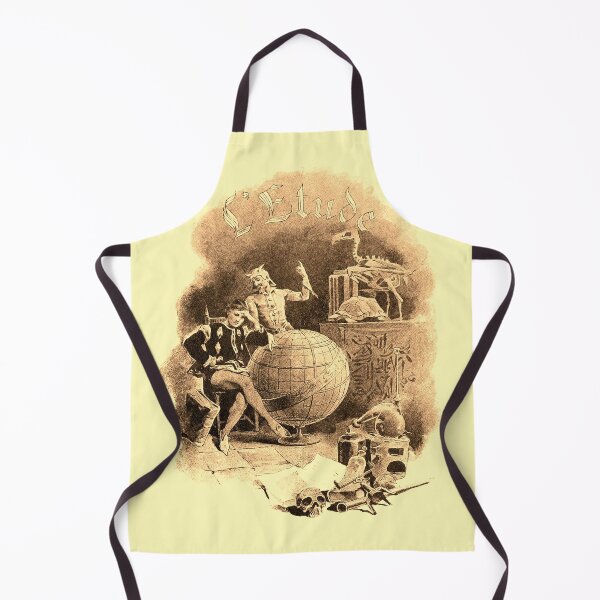 Item preview, L Etude, the study, a print from the late 1800´s designed and sold by stevepaint.