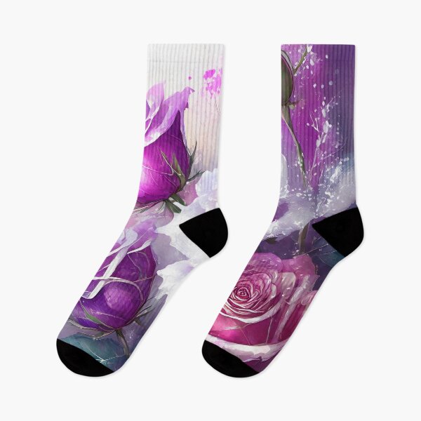 Item preview, Purple, pink and white roses designed and sold by PixelParadies.