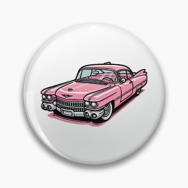 Artikelvorschau, Rosa Cadillac entworfen und verkauft von OlivDesignsCo.