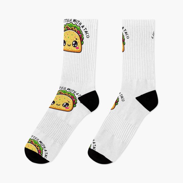 Item preview, MEXICAN TACO LIFE BETTER WITH A TACO designed and sold by lunacoco81.