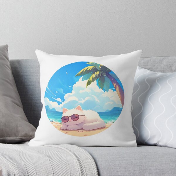 Item preview, Cat at a beach // Cool Cat // Cool Animal // Beach // Chill out // Cat owners designed and sold by SMARTKIT  DESIGNAGENCY.