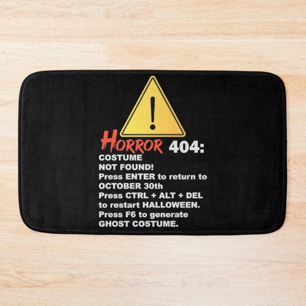 Item preview, Horror 404 Costume Not Found Halloween - Error 404 Costume Not Found Halloween designed and sold by FYS-Arte-Style.