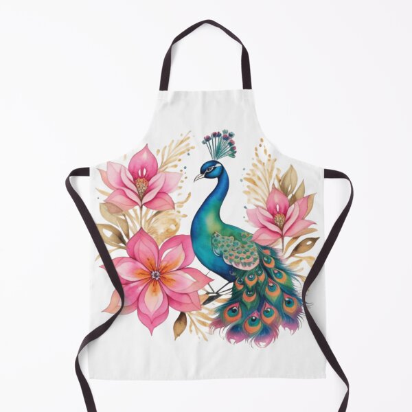 Item preview, Peacock floral designed and sold by Roxburylane.