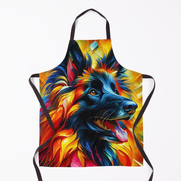 Item preview, Belgian Tervuren Dog Acrylic Print Doggo Portrait Pet Lovers designed and sold by Puppy Puzzles Plus.