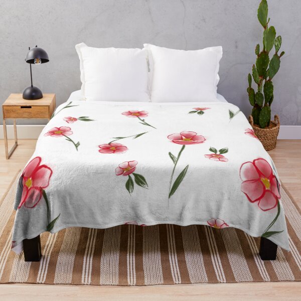Vista previa del artículo con la obra «Flores sueltas de acuarela», diseñado y vendido por Illusyion-Arts.