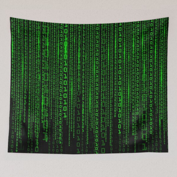 Item preview, Green Binary Code designed and sold by MidnightArk.