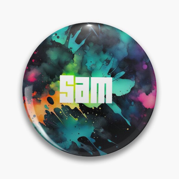 Item preview, Neon Ink Custom Name: Sam designed and sold by Gabriela McDaniel.
