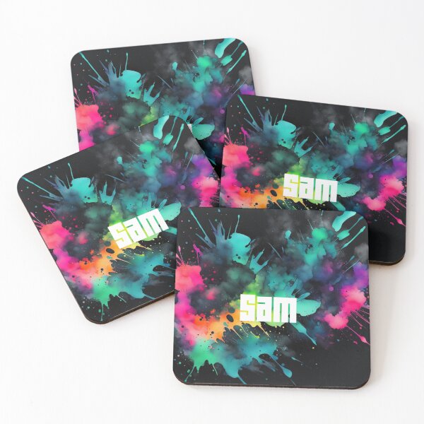 Item preview, Neon Ink Custom Name: Sam designed and sold by Gabriela McDaniel.