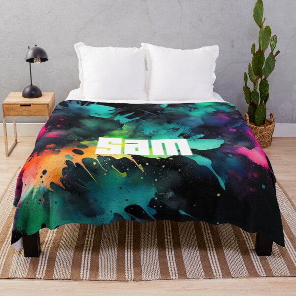 Item preview, Neon Ink Custom Name: Sam designed and sold by Gabriela McDaniel.