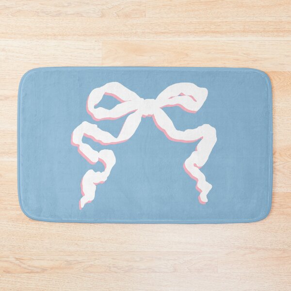 Item preview, White and Pink Ribbon Bow designed and sold by OddPopnyc.