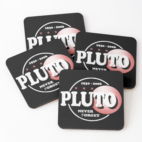 Item preview, Pluto Never Forget designed and sold by ScienceCorner.