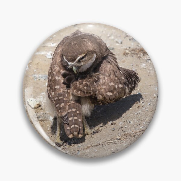 Item preview, Burrowing Owl in Defense Mode designed and sold by CarolM.