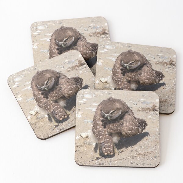 Item preview, Burrowing Owl in Defense Mode designed and sold by CarolM.