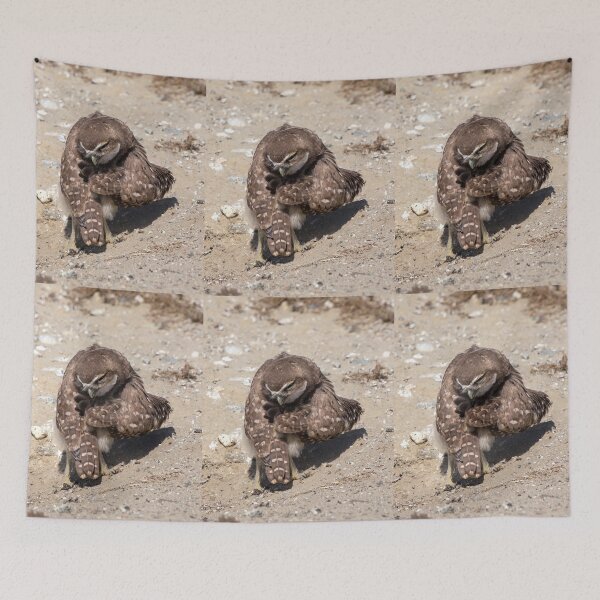 Item preview, Burrowing Owl in Defense Mode designed and sold by CarolM.