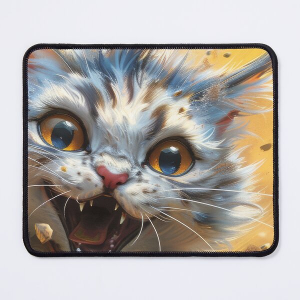 Item preview, Cat with playful paws designed and sold by wolfgangrainer.