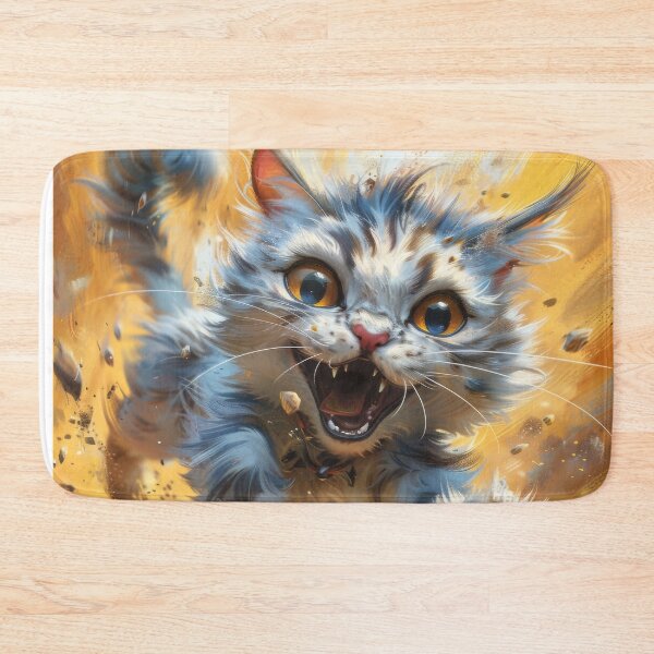 Item preview, Cat with playful paws designed and sold by wolfgangrainer.