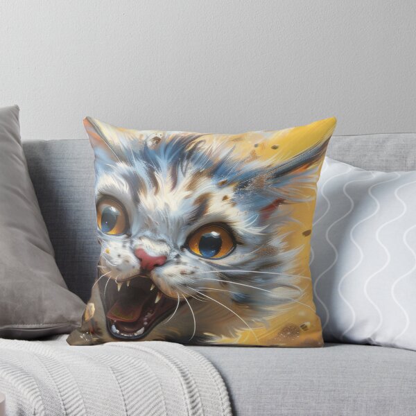 Item preview, Cat with playful paws designed and sold by wolfgangrainer.