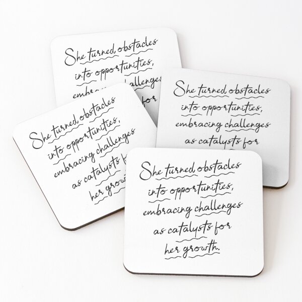 Item preview, Embrace and Grow: Turning Obstacles into Opportunities designed and sold by LatoriaStyle.