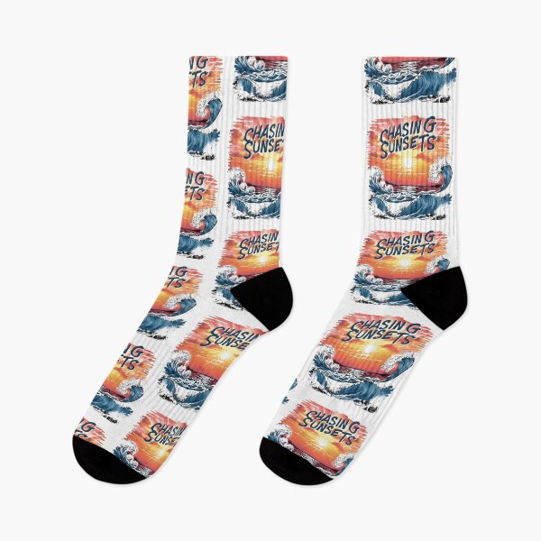 Item preview, Chasing Sunsets designed and sold by AI-Only Creations.